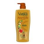 Dabur Vatika Ayurvedic Shampoo – 640ml | Damage Therapy | With Power of 10 ingredients for solving 10 hair problems| No Parabens | For all hair types