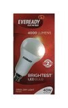 Eveready 40W Led Hammer Bulb | High Cri & High Efficiency | Energy Efficient | Mercury-Free | 4Kv Surge Protection | 100 Lumens Per Watt |Cool Day Light (6500K) B22D