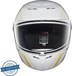 Royal Enfield F/F Tpex Camo Printed Mlg Gloss White (L) 58 Cm Motorbike Helmet(Gloss White)
