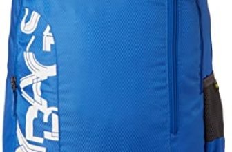 Skybags Casual Backpack 28L, 2 Main Compartments, Bottle Pocket, Front Pocket, Padded Shoulder Straps | Azure | Brat