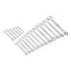 Amazon Basics Combination Wrench Set, 18 Pieces