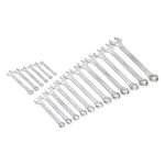 Amazon Basics Combination Wrench Set, 18 Pieces