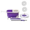 Frestol – Spdmpwp601Pp Plastic Mop With Wheel+3 Refill+Rod+ Wiper – Purple