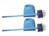 Signoraware Trendy Toilet Brush With Holder (Tbs-11), Set Of 2, Multicolour