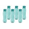 Milton Grammy Pet Water Bottle Set Of 6, 1 Litre Each, Blue | Bpa Free | Food Grade | Recyclable | Resuable | Sports | Gym | Home | Kitchen | Travel Bottle | Hiking | Treking | Reusable