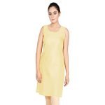Shivgami Creation Women’s Cotton Long Camisole for Kurti/Suit Slip/Long Inner/Samij for Women (Beige, M)