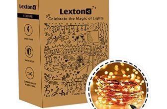 Lexton 5 Meter Copper String Light With Usb For Decorations (Warm White)