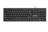Amazon Basics Wired Multimedia Keyboard with 107 Keys, USB 2.0 Interface, for Gaming Pc, Computer, Laptop, Mac