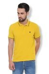 Van Heusen Men’s Regular Fit Polo T-Shirt (VSKPWRGF249623_Yellow XL)