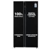 Haier 602 L Double Door Side By Side Refrigerators, Expert Inverter Technology (Hrs-682Ks, Black Steel,Magic Convertible, Made In India)