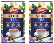 Dabur Vedic Tea – 500g x2 (Black Tea) | Chai Handpicked From Assam, Nilgiri & Darjeeling | Soulful Aroma & Rich Taste | Premium Tea