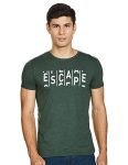 Integriti Men’s Slim T-Shirt (DREAM-T-CT-901 HSRN FRSTGRNMLNG_Forest Green Melange S)