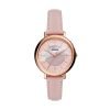 Fossil Women Analog Jacqueline Pink Leather Watch Es5092
