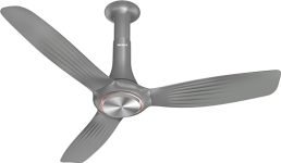 Havells 1200Mm Inox Bldc Bldc Motor Ceiling Fan | Remote Controlled, High Air Delivery Fan | 5 Star Rated, Upto 60% Energy Saving, 2 Year Warranty | (Pack Of 1, Mettalic Gray)