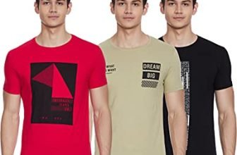 Integriti Men’S Slim T-Shirt (Pack Of 3) (Int-T-Ct-129_Black/Red/Lt.Olive S)