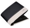 Urban Forest Seattle Black/Sand Leather Wallet for Men