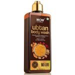 Wow Skin Science Ubtan Body Wash For Tan Removal And Glowing Skin – With Chickpea Flour, Almond, Safron & Turmeric Extract – 250 Ml