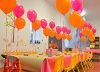 AMFIN® (Pack of 25) 10 inch Metallic Balloons Pink and Orange for Birthday Decoration, Decoration for Weddings, Engagement, Baby Shower, Anniversary Party, Theme – Pink & Orange