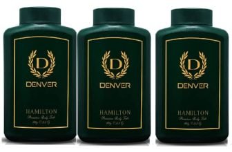 Denver Hamilton Premium Body Talc – 100Gm Each (Pack Of 3) | Scented Talcum Powder For Men