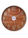 @home by Nilkamal Timberland Wall Clock Brown