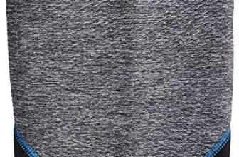 Nivia Orthopedic Slip-In Thigh Support (Grey/Blue, Size – Medium) | Material – Neoprene / Polyester | Pain Relief, Gym, Sports, Exercise, Workout, Cycling