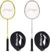 Li-Ning Xp 2020 Yellow, White Strung Badminton Racquet(Pack Of: 2, 90 G)