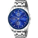 LOUIS DEVIN LD-G036-BLUE Metal Chain Analog Wrist Watch for Men