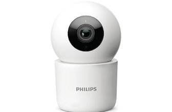 Philips 3Mp Wi-Fi Cctv Hsp3500 Indoor 360° Security Camera | 2K(1296P) Resolution | Pan, Tilt & Zoom | 2 Way Talk | Motion & Sound Detect | 2 Year Brand Replacement Warranty