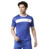 Playr X Mumbai Indians Men’S Solid Regular Fit T-Shirt (Prmi23-Ft-03_Blue/White