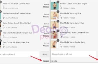 ⚡️XYXX Deal : Buy Any 5 Premium Men Innerwears @999 Trunks : Briefs : • Add Any 5 & Goto Payment Page, Price Will Be ₹999 • No Code Required. You Can add Multiple Colours• You will Get 🔝 Quality Products (As It’s Premium Brand)Bonus offer: Pay via Snapmint & Get Flat ₹75 Cashback