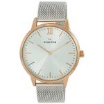 Maxima Attivo Collection Analog Silver Dial Men’s Watch-O-66680CMGT