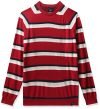 Van Heusen Men’s Cotton Classic Sweater (VSSWWRGBL91018_Red_2XL)