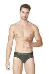 Van Heusen Men Breathable AIR Series Active Briefs – Polyamide Elastane – Swift Dry, High Stretch Mesh_40007_Olive Forest01_XL