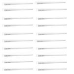 Philips Slimline Advance 25-Watt 2500-Lumen Metal Batten Tubelight (Pack Of 20) (Natural White) (Study Room Specialist)