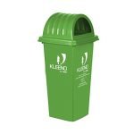 Cello Kleeno Dome Lid Plastic Garbage Dustbin Bucket 110 Ltr – Green