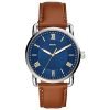 Fossil Leather Analog Blue Dial Men’s Watch-Fs5661