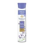 Yardley London English Lavender Refreshing Body Spray| Fresh Floral Scent| 90% Naturally Derived| | Deo Spray| Body Deodorant For Women| 200Ml