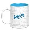 Hot Muggs Me Graffiti Mug – Ashrita Personalised Name Ceramic, 315ml, 1 Unit