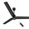 Atomberg Renesa 1200Mm Bldc Motor 5 Star Rated Sleek Ceiling Fans With Remote | Upto 65% Energy Saving | 2+1 Year Warranty (Midnight Black) | Winner Of National Energy Conservation Awards (2022)