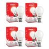 Eveready 12W Led Light Bulb | High Efficiency & Glare-Free Light | 4KV Surge Protection | With Wide Operating Voltage Range | 100 Lumens Per Watt | Cool Day Light (6500K) | Pack of 4