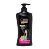 Chik Protein Solution Thick And Glossy Shampoo|For Gorgeous Shiny Hair |With The Goodness Of Badam Protein, Bhringraj Oil And Black Tea| 650Ml