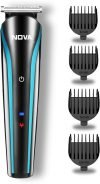 NOVA NHT 1073-00 USB Trimmer 60 min  Runtime 4 Length Settings(Black, Blue)