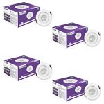 Ecolink 3-Watt Tiltable Spot Light (Cool Day Light, Pack Of 4)
