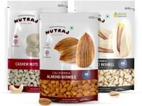 Nutraj Super Saver Pack Pistachios, Almonds, Cashews(3 X 250 G)