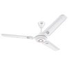 Hindware Smart Appliances Caeli White Star Rated Ceiling Fan 1200Mm 425 Rpm Energy Efficient High Air Delivery Fan For Home And Office Comes With 52 W Copper Motor And Aerodynamic Blades