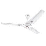 Hindware Smart Appliances Caeli White Star Rated Ceiling Fan 1200Mm 425 Rpm Energy Efficient High Air Delivery Fan For Home And Office Comes With 52 W Copper Motor And Aerodynamic Blades