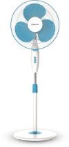 Bajaj Crest Neo 400Mm Fiji Blue Pedestal Fan 400 Mm 3 Blade Pedestal Fan(Fiji Blue & White, Pack Of 1)