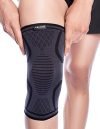 FOVERA Knee Compression Sleeve (1 Pair) – Knee Pain Relief for Men and Women, Running, Basketball, Weightlifting, Gym, Workout, Sports (M)