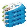 Novel Baby 99% Water Wipes 80 Sheets Pack Of 4 With Lid