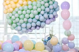Crackles Pastel Balloons For Any Party Decorations Like Birthday, Anniversary Baby Shower, Retirement, Valentine Etc, (Pack Of 50 Pcs, Multicolor)